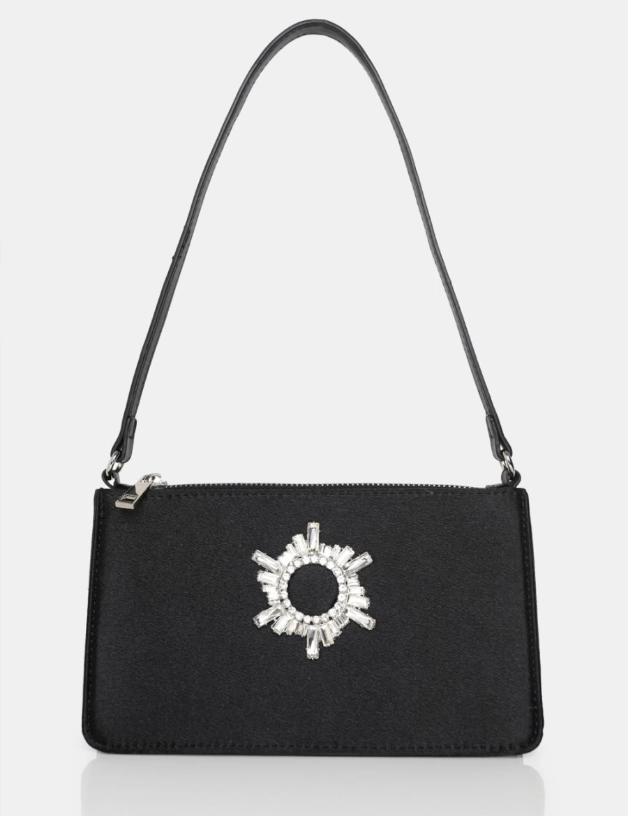 Public Desire Women's Black Elizabeth Grab Bag - Stylish Handbag for Women