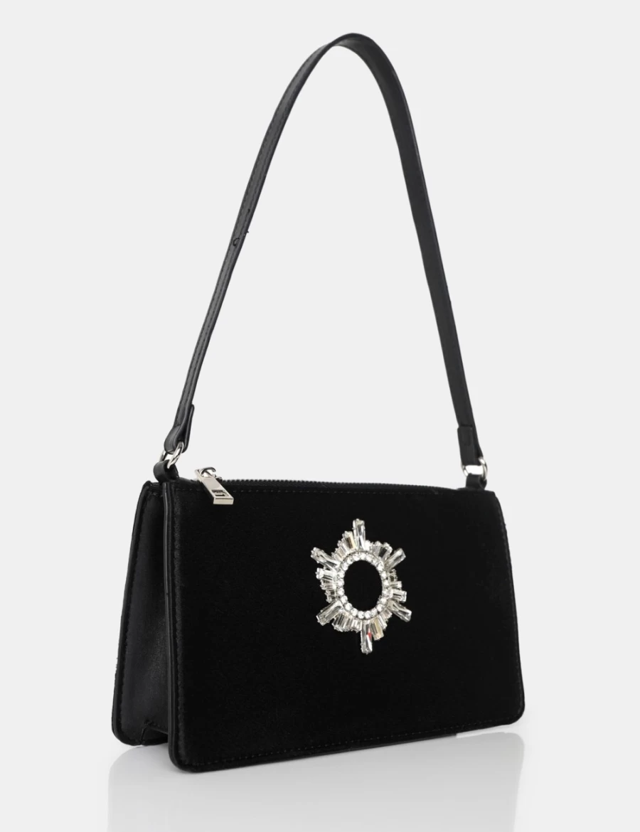 Public Desire Women's Black Elizabeth Grab Bag - Stylish Handbag for Women
