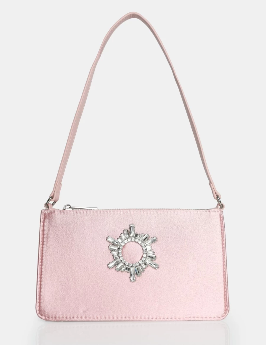 Public Desire Pink Elizabeth Baby Grab Bag for Women - Stylish & Trendy