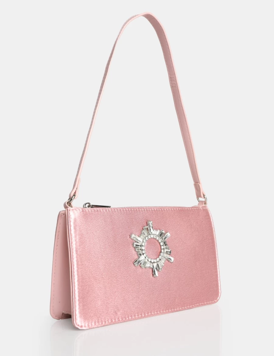 Public Desire Pink Elizabeth Baby Grab Bag for Women - Stylish & Trendy